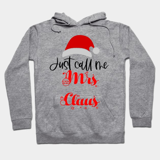 Mrs Claus Hoodie by CindersRose